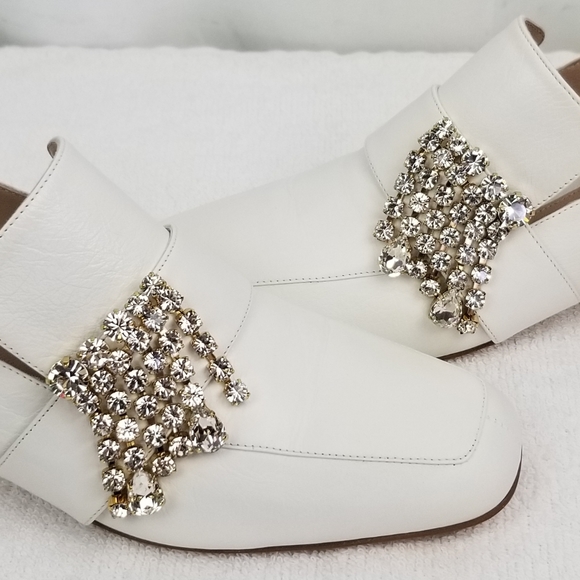 Stuart Weitzman Crystals Block Heels Pumps size 7 - Picture 8 of 11